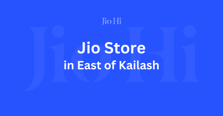 Jio Store In East Of Kailash Image