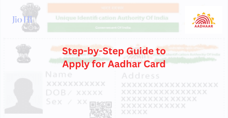 Step By Step Guide To Apply For Aadhar Card Image