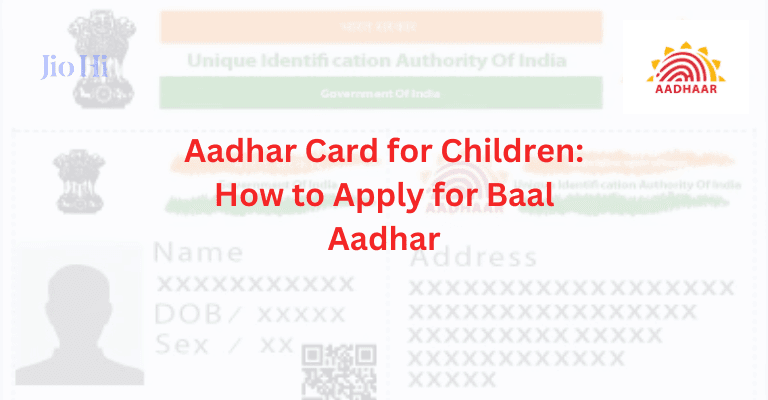 Aadhar Card For Children: How To Apply For Baal Aadhar Image