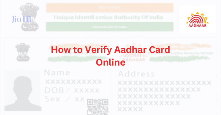 How To Verify Aadhar Card Online Image