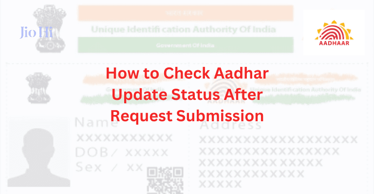 How To Check Aadhar Update Status After Request Submission Image