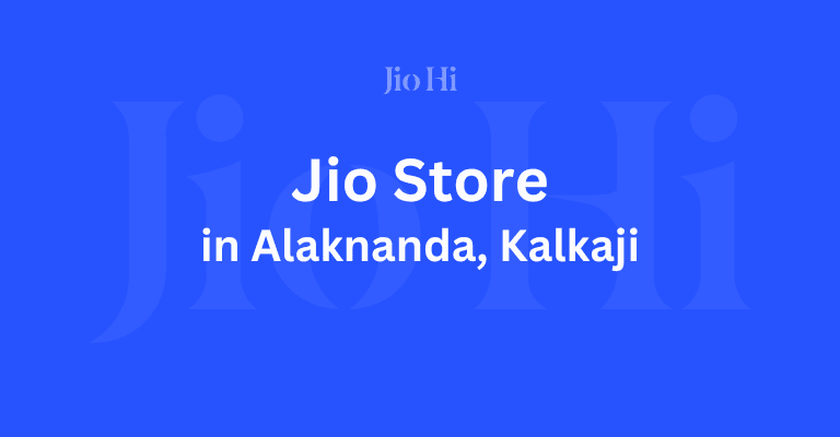 My Jio Store In Alaknanda Kalkaji Image