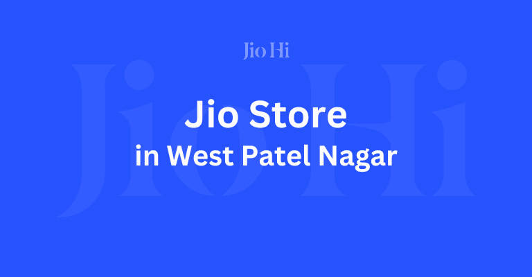 My Jio Store In West Patel Nagar Image