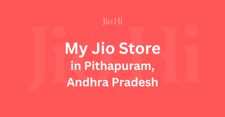 My Jio Store In Pithampuram, Andhra Pradesh Image