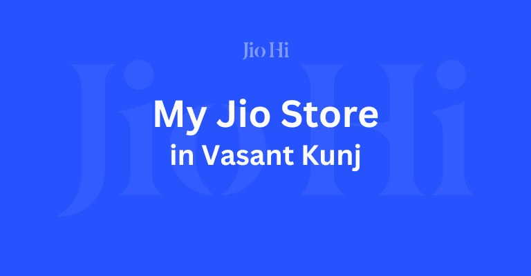 Reliance Jio Store In Vasant Kunj, New Delhi 1 My Jio Store In Vasant Kunj Image