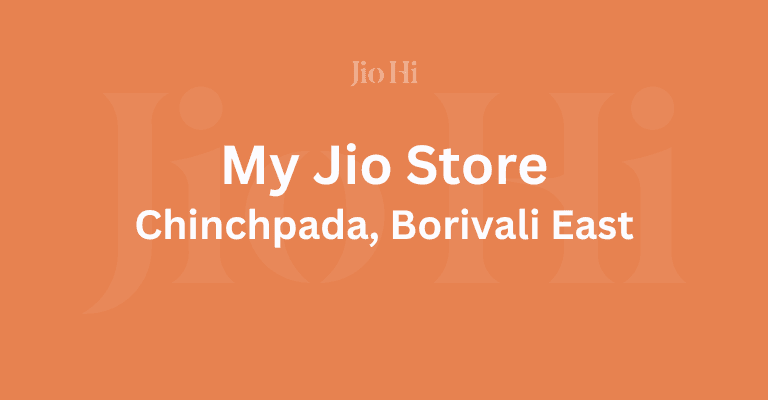 My Jio Store In Chinchpada, Borivali East, Mumbai, Maharashtra Image
