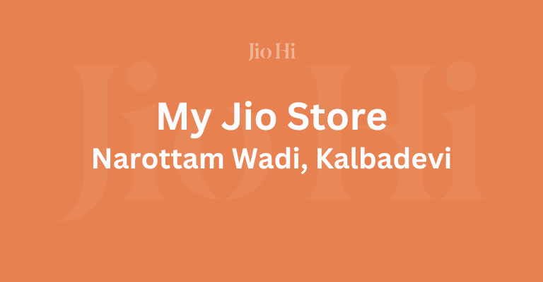My Jio Store In Narottam Wadi, Kalbadevi, Mumbai, Maharashtra Image