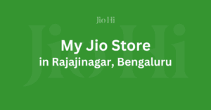 My Jio Store In Rajajinagar, Bengaluru, Karnataka Image