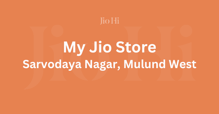 My Jio Store In Sarvodaya Nagar, Mulund West, Mumbai, Maharashtra Image